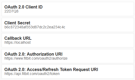No this is not my real ID/secret! Sorry. But it's very easy to create your own.